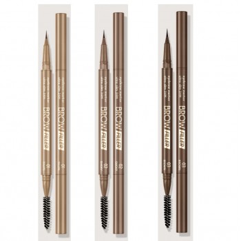 LUXVISAGE BROW FILLER ultra slim 24H — маркер для бровей с ультратонкой кистью, купить в ЛНР оптом